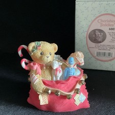 Cherished teddies christmas for sale  COULSDON