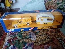 Corgi van caravan....... for sale  LEICESTER
