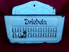 Antiker emaille zwiebelbehält gebraucht kaufen  Riedbach