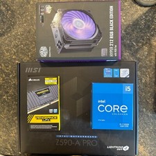 Kit de PC (I5 11600K, 32GB Corsair DDR4 3200, MSI Z590 Pro, Coolermaster Hyper 212) comprar usado  Enviando para Brazil