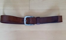 Ledergürtel jeans hochwertig gebraucht kaufen  Recklinghausen