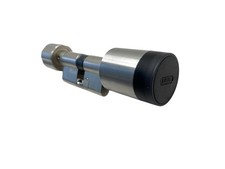 Inteligentny zamek do drzwi ABUS CYLOX One 30-40mm nikiel USZKODZONY, używany na sprzedaż  PL