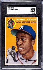 1954 topps hank for sale  Claremore