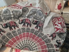 Elephant design throw for sale  LANCASTER