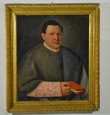 Dipinto ritratto vescovo usato  Salerno
