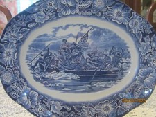Staffordshire platter washingt for sale  New Holland