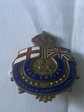 Vintage enamel badge for sale  DUKINFIELD