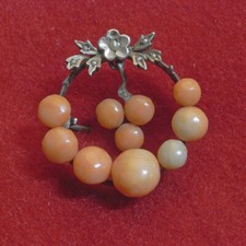 Spilla argento corallo usato  Catania