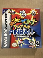 Usado, Pokemon Pinball Ruby and Sapphire CIB Nintendo Game Boy Advance GBA Autêntico comprar usado  Enviando para Brazil