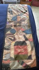 Usado, Vintage Crazy Quilt Runner 20+58 comprar usado  Enviando para Brazil
