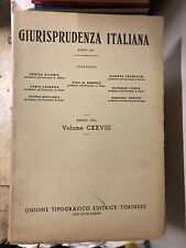 Giurisprudenza italiana anno usato  Palermo