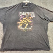 Camisa masculina vintage Pantera extra grande preta Cowboys From Hell banda de metal anos 90 comprar usado  Enviando para Brazil