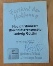 Autogramm riginal ludwig gebraucht kaufen  Dinkelsbühl