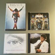 Michael Jackson CD DVD LOT: This Is It, Thriller, IMPORT You Rock World, Danger comprar usado  Enviando para Brazil