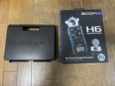 Gravador prático "como está" ZOOM H6 com microfone XYH-6 – áudio portátil de 4 canais comprar usado  Enviando para Brazil