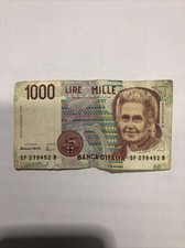 Banconota mille 1000 usato  Avigliano Umbro