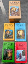J.R.R. Tolkien Hobbit & Lord of the Rings Box Set Ballantine 1980's 4 Book Lot comprar usado  Enviando para Brazil