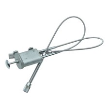 Leica leitz gatilho de fio duplo com 2 sinos ca.35 CM cabo de gatilho prata desligado comprar usado  Enviando para Brazil