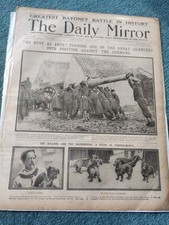 Ww1 memorabilia daily for sale  LEICESTER