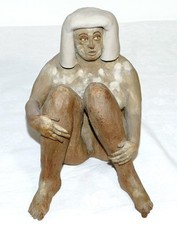 Ancienne sculpture terre d'occasion  Liesse-Notre-Dame