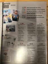 Lervia kh231 laminating for sale  CHURCH STRETTON