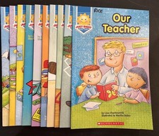 Usado, SCHOLASTIC JUST RIGHT LEVELED READERS BOOKS LOT/10 #2 comprar usado  Enviando para Brazil