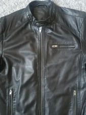 Lederjacke herren bikerjacke gebraucht kaufen  Velten