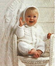 Baby layette knitting for sale  SWANLEY