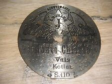 Monte Christo Symphonion Blechplatte 11,5cm Junghans Uhr automaton 4 1/2" disc comprar usado  Enviando para Brazil