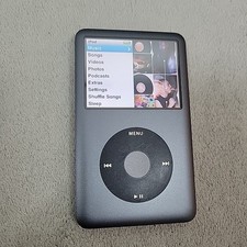 Apple iPod Classic 160GB 7ª Geração A1238 Cinza Grafite Testado com 1600+ Músicas comprar usado  Enviando para Brazil