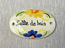 Plaque porte salle d'occasion  Hornaing