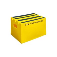 Suporte de degrau Us Roto Molding ST-1 YEL 1 degrau plástico amarelo 19 1/2"L X 14"D X comprar usado  Enviando para Brazil