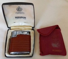 Ronson varaflame leather for sale  STOKE-ON-TRENT