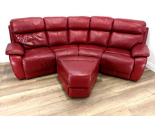 Corner sofa red for sale  BRISTOL