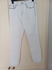 Womens white straight for sale  TORQUAY