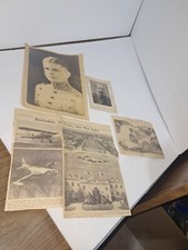 Usado, Duas fotos e dois artigos de jornal relacionados a militares (s) comprar usado  Enviando para Brazil