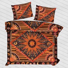 Conjunto de roupa de cama indiana mandala todos os tamanhos capa de edredom algodão lance hippie comprar usado  Enviando para Brazil