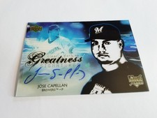 JOSE CAPELLAN 2006 UD FUTURE STARS AUTO RC CLEAR PATH TO GREATNESS BREWERS #113, usado comprar usado  Enviando para Brazil