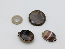 Agate jewellery pieces for sale  ILKESTON