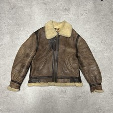Giacca pelle bomber usato  Spedire a Italy