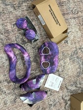 Conjunto de capa protetora de silicone Galaxy para fone de ouvido Meta Quest 3 / Quest 3S VR, usado comprar usado  Enviando para Brazil