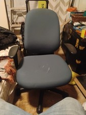 Blue office chair for sale  Wichita