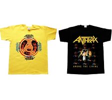 ANTHRAX STATE OF EUPHORIA AMONG THE LIVING CAMISETA CORTA MANGA LARGA NUEVA 345XL segunda mano  Embacar hacia Mexico