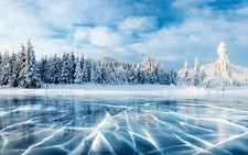 Frozen lake winter for sale  HULL