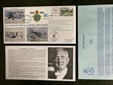 Raf cover signed for sale  DERBY