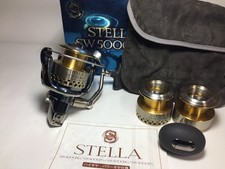 R5725) SHIMANO 01 STELLA 5000HG para molinete giratório de água, usado comprar usado  Enviando para Brazil