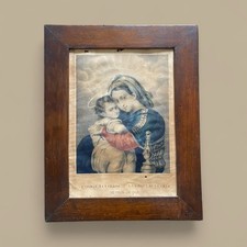 Antica stampa madonna usato  Fornovo di Taro