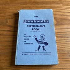Lambretta serviceman book for sale  HIGH WYCOMBE