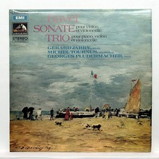 JARRY, TOURNUS, PLUDERMACHER ⸺ RAVEL Trio for violin, cello & piano ⸺ EMI LP NM comprar usado  Enviando para Brazil