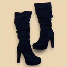 Faux suede black for sale  Tyler